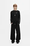 Ann Demeulemeester Michael 5 Pocket High Comfort Trousers In Multicolor