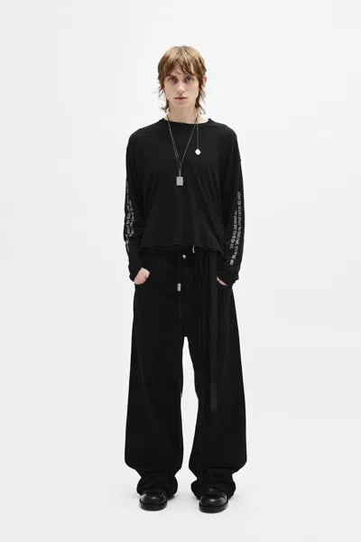 Ann Demeulemeester Michael 5 Pocket High Comfort Trousers In Multicolor