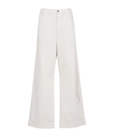 Ann Demeulemeester Michael 5-pocket High Comfort Pants In White