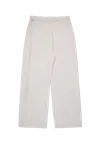 Ann Demeulemeester Michaël 5-pockets High Comfort Trousers Ivory In White