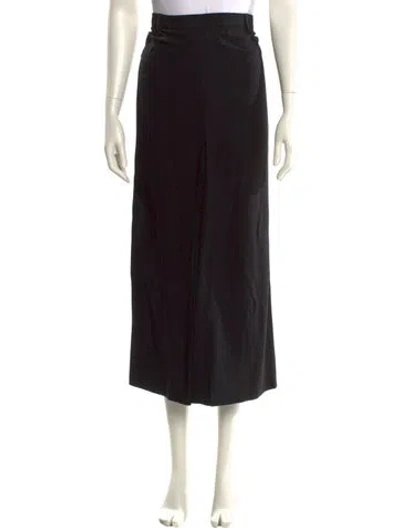Pre-owned Ann Demeulemeester Midi Length Skirt In Black