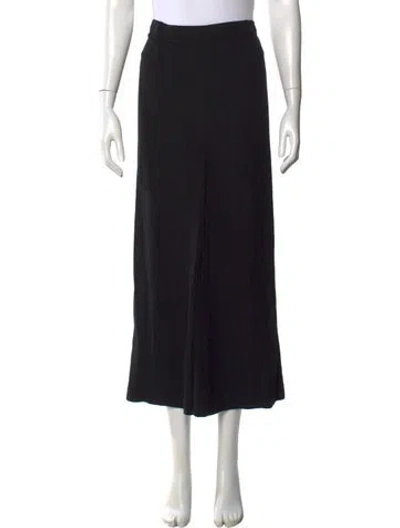 Pre-owned Ann Demeulemeester Midi Length Skirt In Black