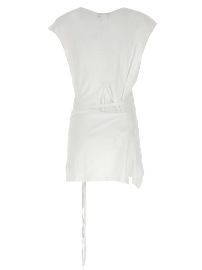 Ann Demeulemeester Moora Dress In White