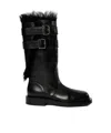 Ann Demeulemeester Women Milan Soft Biker Boots In Black