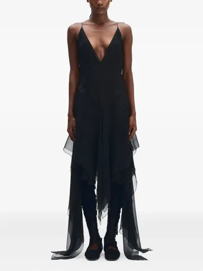 ANN DEMEULEMEESTER MULTILAYER DRESS