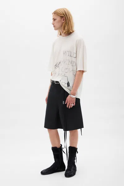 Ann Demeulemeester Narve 5 Pockets Comfort Bermuda In Multi