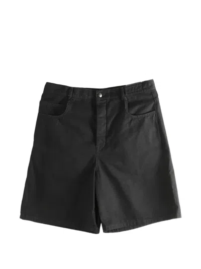 Ann Demeulemeester Narve Five-pockets Bermuda Shorts In Black