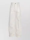 Ann Demeulemeester White Claire 5-pockets Comfort Trousers