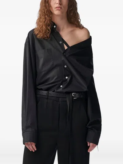 Ann Demeulemeester Nelly Shirt In Black