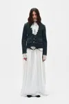 Ann Demeulemeester Neta Long Deconstructed Dress In Multicolor