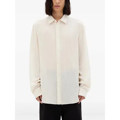 Ann Demeulemeester Neutrals Shirts Men