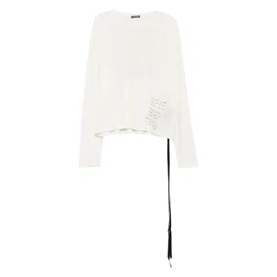 Ann Demeulemeester Neutrals T-shirts & Vests - T-shirts Men In White