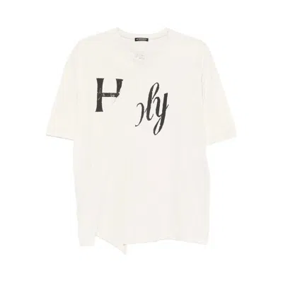 Ann Demeulemeester Neutrals T-shirts & Vests - T-shirts Men In White