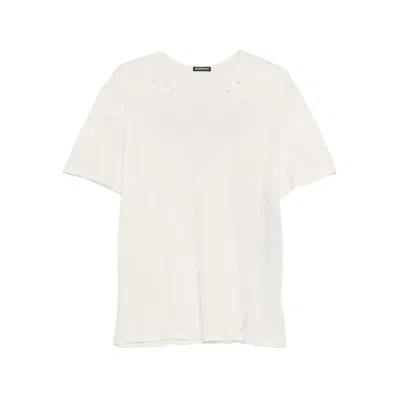 ANN DEMEULEMEESTER ANN DEMEULEMEESTER NEUTRALS T-SHIRTS & VESTS MEN