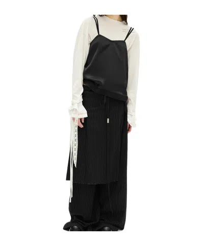 Ann Demeulemeester Niki Long-sleeved T-shirt In Black