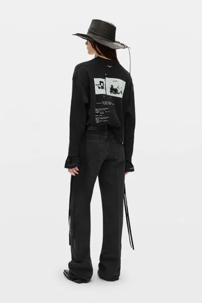 Ann Demeulemeester Nikita Relax Fit T-shirt In Black