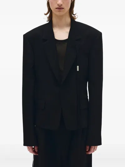 Ann Demeulemeester Norbert Blazer In Black