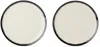 Ann Demeulemeester Off-white & Black Serax Edition Dé Plate Set In Var 3