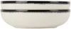 Ann Demeulemeester Off-white & Black Serax Edition Small Dé High Plate Set In Var A