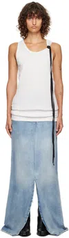 Ann Demeulemeester Off-white Seva Tank Top In White