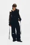 Ann Demeulemeester Olan 5 Pocket High-comfort Jeans In Multicolor