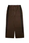 Ann Demeulemeester Olan 5-pockets High Comfort Trousers Beaver In Animal Print