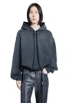 Ann Demeulemeester Ollie High-comfort Hoodie In Gray
