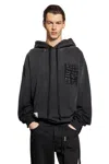 Ann Demeulemeester Ollie High-comfort Hoodie With Printed Patches In Black