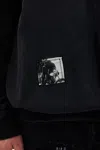 Ann Demeulemeester Ollie High-comfort Hoodie With Printed Patches In Multi