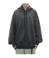 Ann Demeulemeester Ollie High Comfort Hoody With 'infinite Feathers' In Black