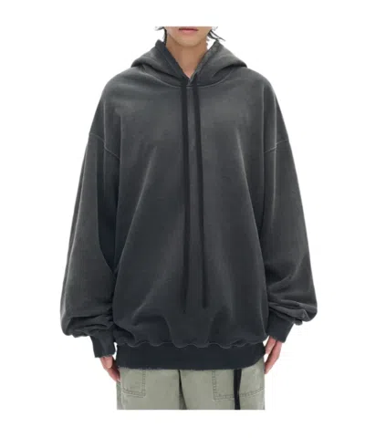Ann Demeulemeester Ollie High Comfort Hoody With 'infinite Feathers' In Black