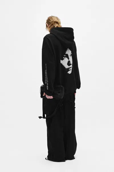Ann Demeulemeester Ollie ''october's Portrait'' High-comfort Hoodie In Multicolor