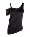 Ann Demeulemeester One-shoulder Blouse In Black