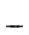 Ann Demeulemeester Onni Rectangular Buckle Belt In Black