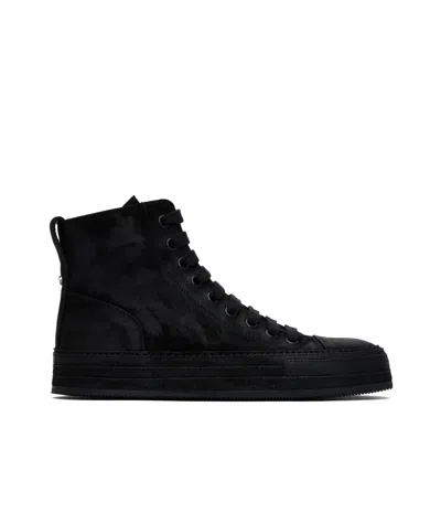 Ann Demeulemeester Orvo High-top Sneakers In Black