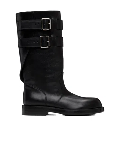 Ann Demeulemeester Osmo Mid-cut Boots In Black