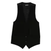Ann Demeulemeester Juikko Vest In Black Viscose In Black