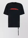 Ann Demeulemeester Black Cotton Oversize T-shirt