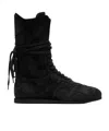 Ann Demeulemeester Palne High-top Boxing Sneakers In Black