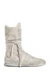 Ann Demeulemeester Palne Soft High-top Boxing Sneakers