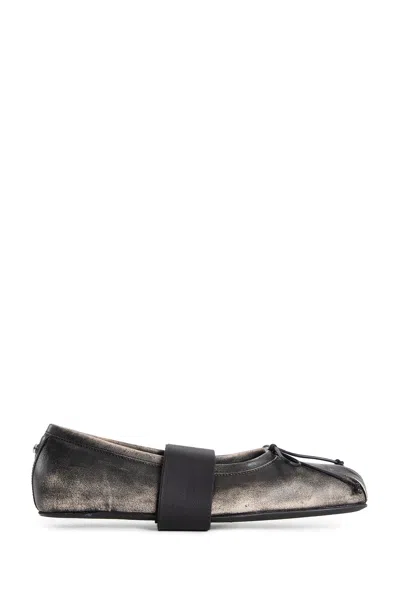 Ann Demeulemeester Paloma Ballerinas In Black