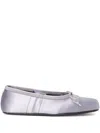 Ann Demeulemeester Paloma Ballet Flats In Silver