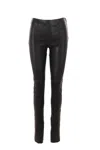 Ann Demeulemeester Skinny Fit Leather Trousers