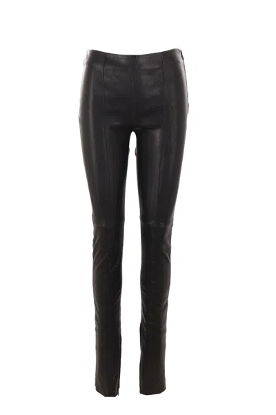 ANN DEMEULEMEESTER PANELLED SKINNY PANTS