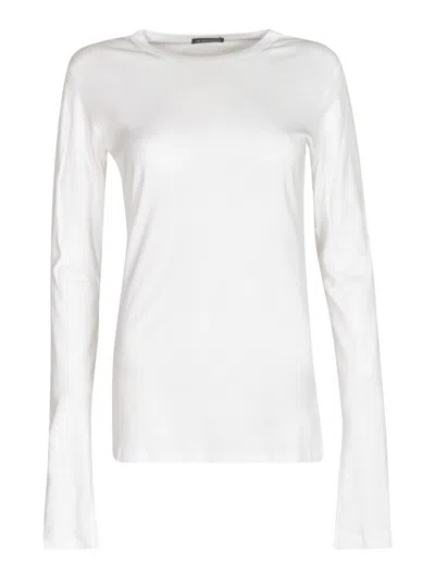 Ann Demeulemeester Straight-line Trousers In White