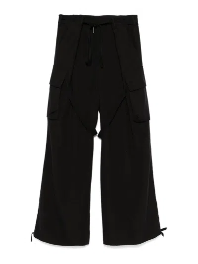 ANN DEMEULEMEESTER PANTALÓN CASUAL - NEGRO