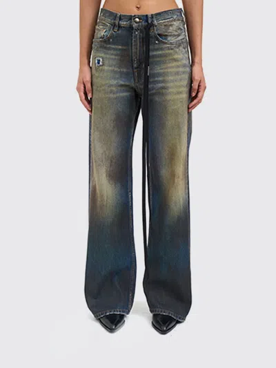 Ann Demeulemeester Pants  Woman Color Gnawed Blue