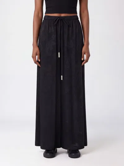 Ann Demeulemeester Pants Woman Color Black In Blue