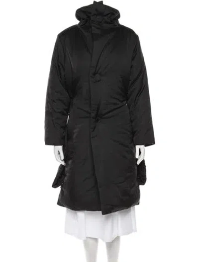 Pre-owned Ann Demeulemeester Parka In Black