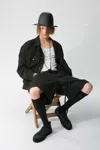 Ann Demeulemeester Patrick 5 Pockets High Comfort Blouson Denim In Black